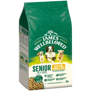 James Wellbeloved Senior Hypoallergenic dinde, riz pour chien - 2 kg pas cher
