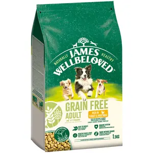 James Wellbeloved Grain Free Adult Hypoallergenic dinde, légumes pour ... pas cher