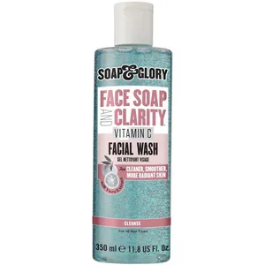 SOAP &amp  GLORY FACE AND CLARITY JABON FACIAL VITAMINA C 350 ML pas cher