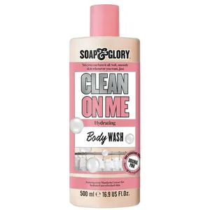 Comparateur de prix : Soap & Glory Clean On Me gel douche clarifiant crémeux 500 ml
