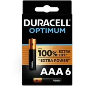 Comparateur de prix : Piles Duracell modele optimum AAA - Pack de 6