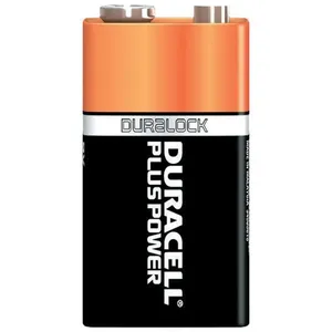 Duracell - Lot de 2 piles 3 blisters duralock 9 v mn1604 6lr61 power plus pas cher
