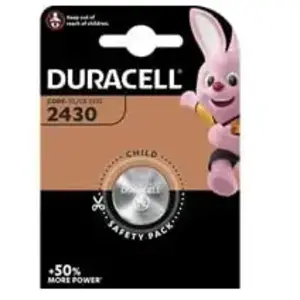 Comparateur de prix : Varta - Pile bouton cr 2430 lithium Duracell 285 mAh 3 v 1 pc(s) Y00154