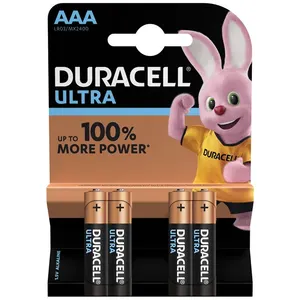Duracell Ultra Power Set de 4 Piles Alcalines Type AAA pas cher