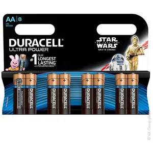 Comparateur de prix : DURACELL 8 Piles Ultra Power LR06/AA