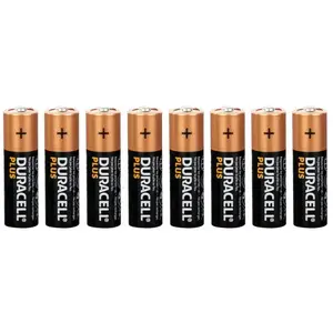 Duracell Plus, lot de 8 piles alcalines Type AA 1,5 Volts LR6 MN1500 pas cher