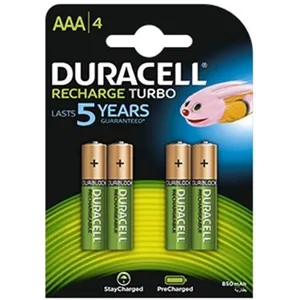 Comparateur de prix : DURACELL Recharge Ultra DX2400H - Batterie 4 x AAA - NiMH - (rechargeables) - 850 mAh