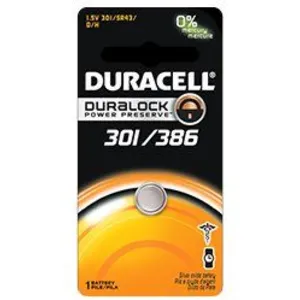 Duracell 301/386 - Batterie SR43 - oxyde d'argent - 130 mAh pas cher