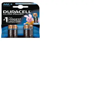 8 x Duracell AAA Rechargeables 900 mAh (2 ampoules de 4 batteries)8 piles ministilo rechargeablesVendu paramazon