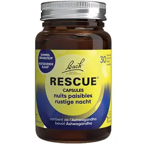 Comparateur de prix : Fleurs de Bach Rescue Capsules nuits paisibles 30 capsules