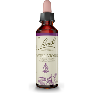 Comparateur de prix : FLEURS DE BACH Original n°34 Water violet fleur de bach flacon compte-gouttes 20ml