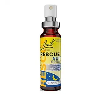 Comparateur de prix : Bach rescue spray nuit 20ml
