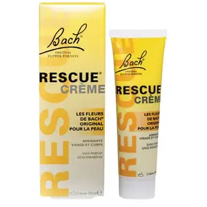 Fleurs de Bach Rescue crème 30ml pas cher