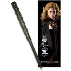 Comparateur de prix : Harry Potter Stylo et Marque-page Baguette Hermione Noble collection
