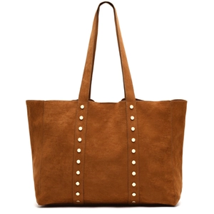Sac à main Misako  Junichi-1 grand sac cabas effet daim