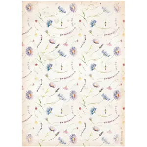 Stamperia Papier de riz A4 21 x 29.7 cm Create Happiness Welcome Home ...Vendu paramazon