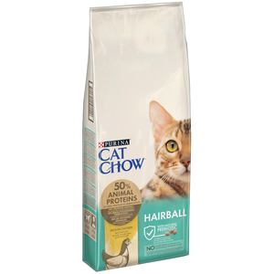 Comparateur de prix : Purina Nourriture Pour Chats Adultes Chow Hairball Control 15kg