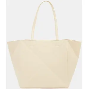 Nanushka - Sac cabas Vegan Origami beige - 26x26x26 cm OS pas cher