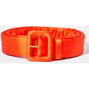 Nanushka - Ceinture Aduke orange T.U pas cher