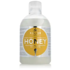 Comparateur de prix : Kallos KJMN Professional Honey shampoing hydratant et revitalisant pour cheveux secs et abîmés 1000 ml