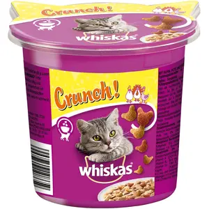 Whiskas 5x100g Whiskas Crunch poulet, dinde, canard - Friandises pour chatVendu paramazon