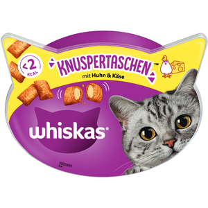 Whiskas Whiskas 8x60g Whiskas Les Irrésistibles poulet, fromage - Friandises pour chat pas cher