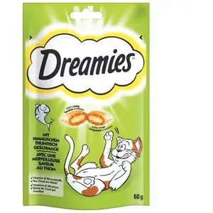 Comparateur de prix : Dreamies Friandises pour chats - Thon ( Tuna ) - 60g (8 Paquets)