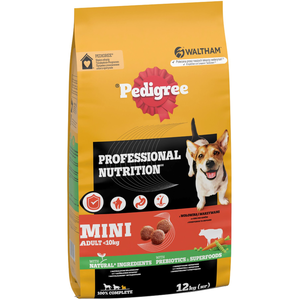 Pedigree Professional Nutrition Sec pour Petits Chiens Boeuf et légume... pas cher