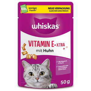 50g Vitamine E-Xtra Whiskas friandise pour chat pas cher