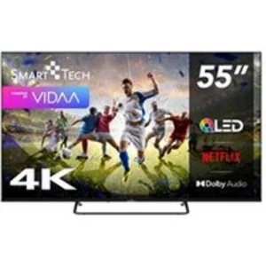 Smart-Tech Smart Tech TV QLED 4K UHD 55 (139 cm) 55QV02K VIDAA TV- 3xH...
