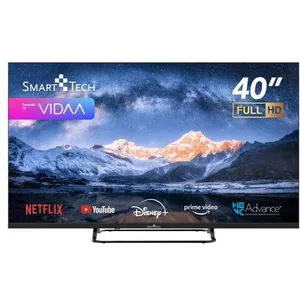 Smart-Tech Smart Tech TV Full HD 40"(101 cm) 40FV02V Smart TV VIDAA Netflix, Pri... pas cher