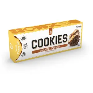 NANO SUPPS Boîte Protein Cookies (8x16g)Peanut CaramelCookies ProtéinésNano Supps pas cher