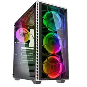Kolink OBSERVATORY WHITE Midi Tower Noir, Blanc pas cher