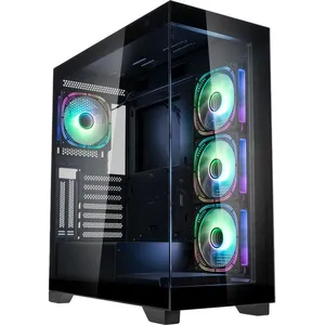 Comparateur de prix : Kolink Unity Peak ARGB Midi-Tower Showcase, Tempered Glass - Schwarz