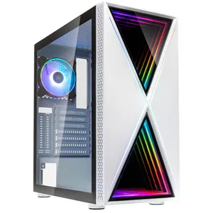 Kolink Boitier PC Moyen Tour E-ATX Kolink Void X RGB avec panneaux vitrés - Blanc
