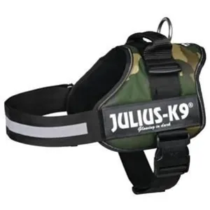Comparateur de prix : Trixie Harnais Power Julius-K9 1/L- 66?85 Cm Camouflage Pour Chien