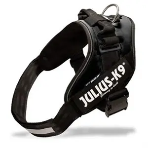 Harnais - Julius-K9 - Power - Taille L 66-85 cm - Noir - Ergonomique et robuste pas cher
