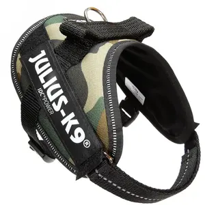 TRIXIE Julius®-K9 IDC® Power XS camouflage poitrail 40-53cm - Harnais pour chien pas cher