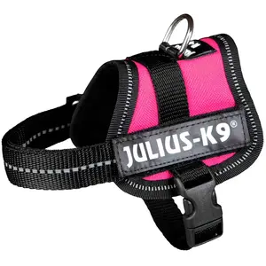 JULIUS K-9 Harnais K9 Power, Taille: 3XS/Baby 1, Rose Fuchsia pas cher
