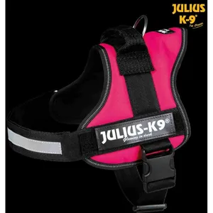 Comparateur de prix : Harnais Power Julius-K9 - 0 - M-L : 58-76 cm-40 mm - Fuschia - Pour chien