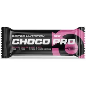 Scitec Nutrition Choco Pro Strawberry White Chocolate 50g pas cher