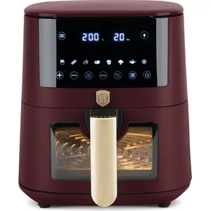 Berlinger Haus Leonardo Collection Friteuse numérique à air chaud, 5 l, avec 8 fonctions de cuisson automatique, écran tactile, 8 programmes, 1400 W, cuisson saine sans huile ni graisse pas cher
