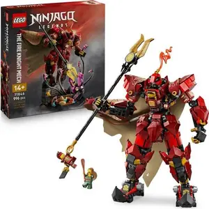 LEGO NINJAGO 71846 Le Robot du Chevalier de Feu - Jeu de Construction ... pas cher