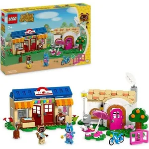 LEGO Animal Crossing 77050 Boutique Nook et Maison de Rosie, Set de Co... pas cher