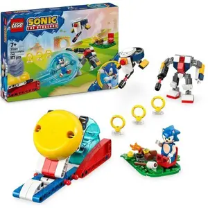 LEGO Sonic the Hedgehog 77001 Conflit au feu de camp de Sonic Jouet po... pas cher