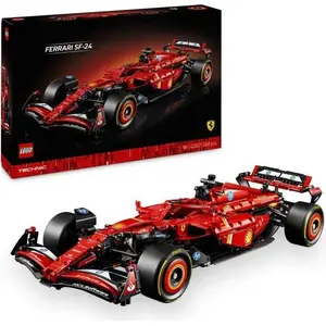 LEGO Technic 42207 F1 Ferrari SF-24 - Voiture collector avec moteur V6... pas cher