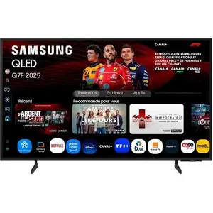 Samsung 65Q7F - TV QLED 65 (165 cm) - 4K UHD 3840x2160 - HDR10+ - Smar... pas cher