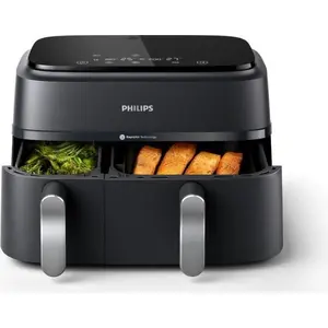 Friteuse sans huile PHILIPS - Airfryer NA351/00 - Double cuve 9L - 8 p...Vendu parkaufland
