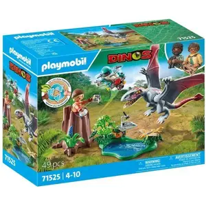 PLAYMOBIL 71525 Drone d'observation avec dimorphodon, Dinos, 49 pieces... pas cher