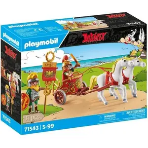 PLAYMOBIL 71543 Char romain et chevaux, Astérix, Personnage de la BD, ... pas cher
